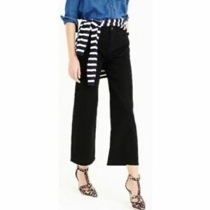 JCrew Rayner Wide Leg Crop Jeans